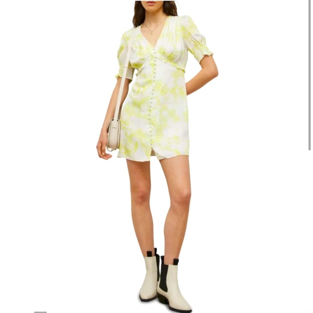 All Saints | Demi Marais Dress Citrus Yellow New With Tags NWT Cocktail Dress